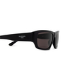 Balenciaga BB0366S Sunglasses 001 black - product thumbnail 3/4