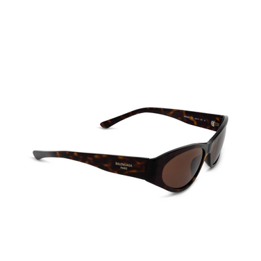 Balenciaga BB0367S Sunglasses 002 havana - three-quarters view