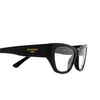 Lunettes de vue Balenciaga BB0372O 001 black - Vignette du produit 3/4