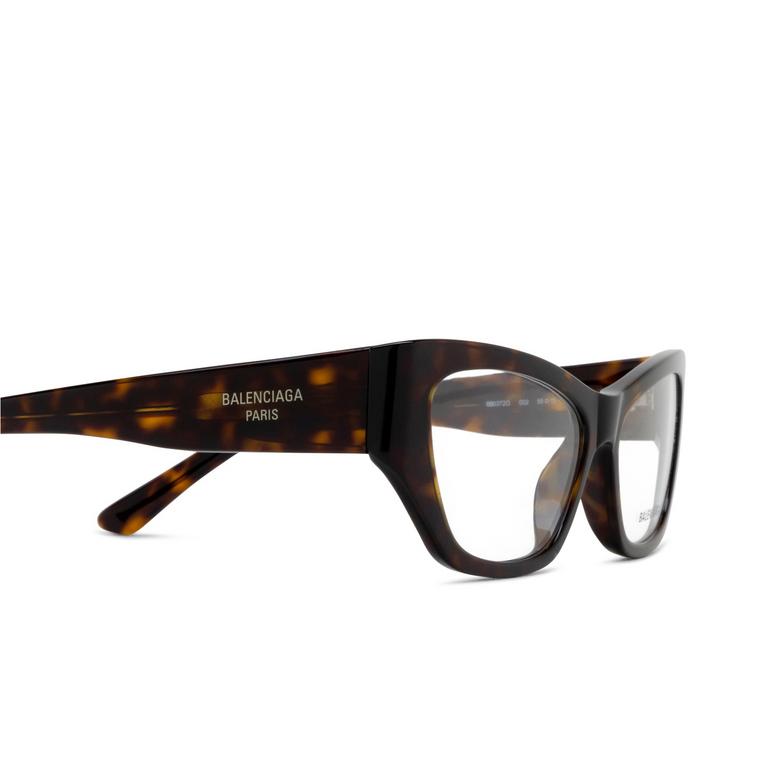 Lunettes de vue Balenciaga BB0372O 002 havana - 3/4