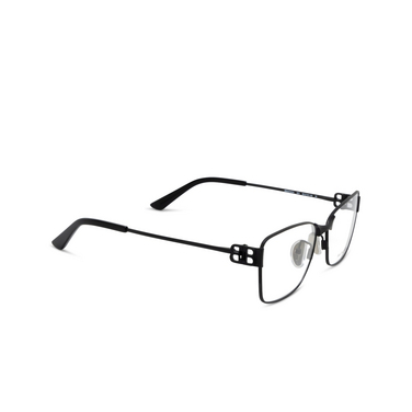 Gafas graduadas Balenciaga BB0375OA 001 black - Vista tres cuartos