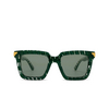 Bottega Veneta BV1005S Sunglasses 010 green - product thumbnail 1/4