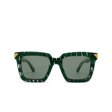 Occhiali da sole Bottega Veneta BV1005S 010 green - frontale