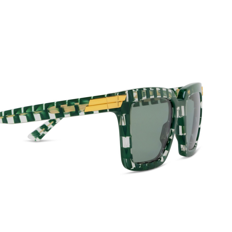 Lunettes de soleil Bottega Veneta BV1005S 010 green - 3/4