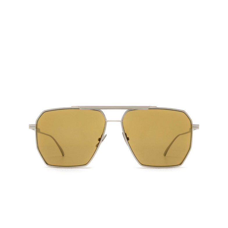 Bottega Veneta BV1012S Sunglasses 007 silver - 1/4