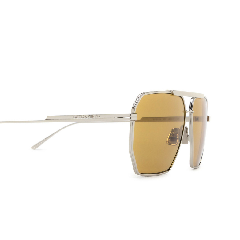 Bottega Veneta BV1012S Sunglasses 007 silver - 3/4