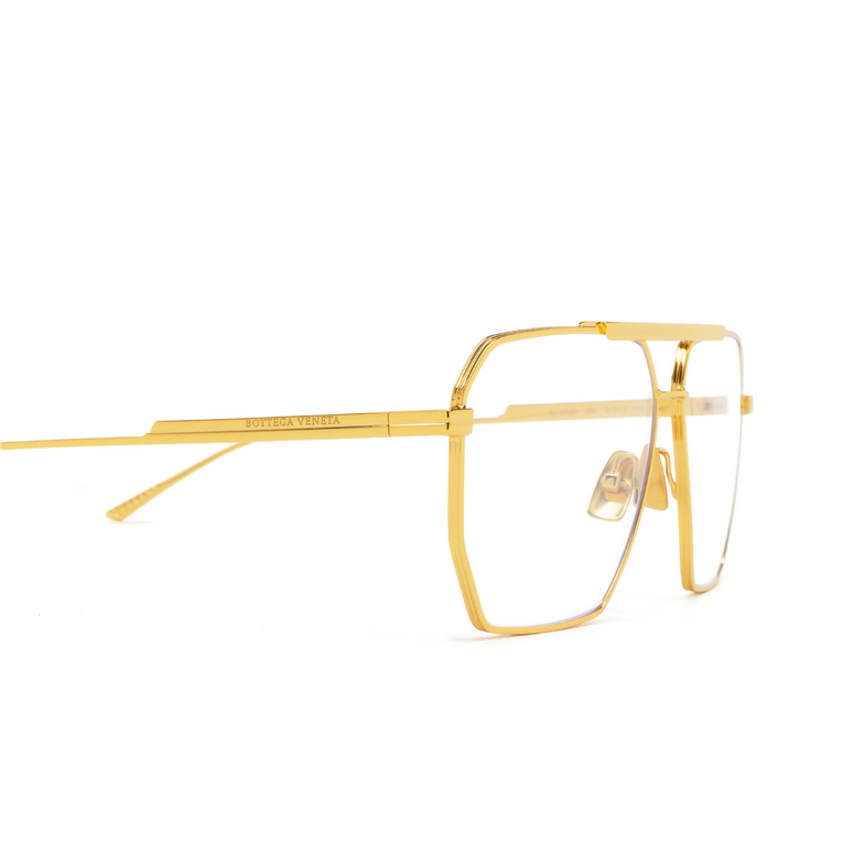 Bottega Veneta BV1012S Sunglasses 009 gold - 3/4