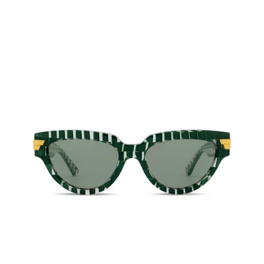 Lunettes de soleil Bottega Veneta BV1035S 008 green - Vue de face