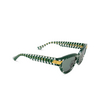 Gafas de sol Bottega Veneta BV1035S 008 green - Miniatura del producto 2/4