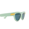 Bottega Veneta BV1035S Sunglasses 009 green - product thumbnail 3/4