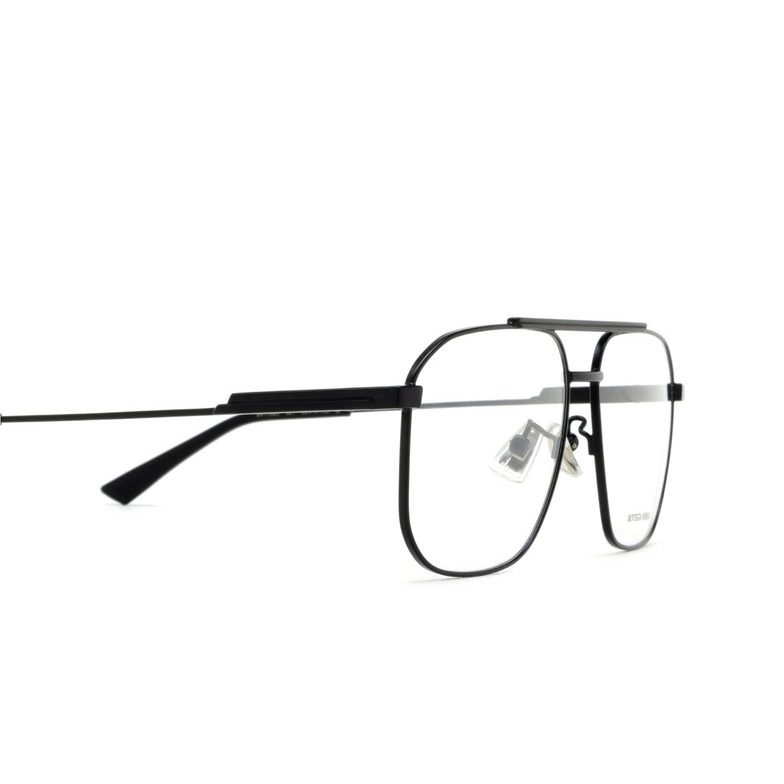 Bottega Veneta BV1159O Eyeglasses 001 black - 3/4