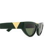 Lunettes de soleil Bottega Veneta BV1176S 007 green - Vignette du produit 3/4