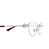 Bottega Veneta BV1188O Eyeglasses 003 silver - product thumbnail 3/4