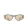 Gafas de sol Bottega Veneta BV1189S 007 white - Miniatura del producto 1/4