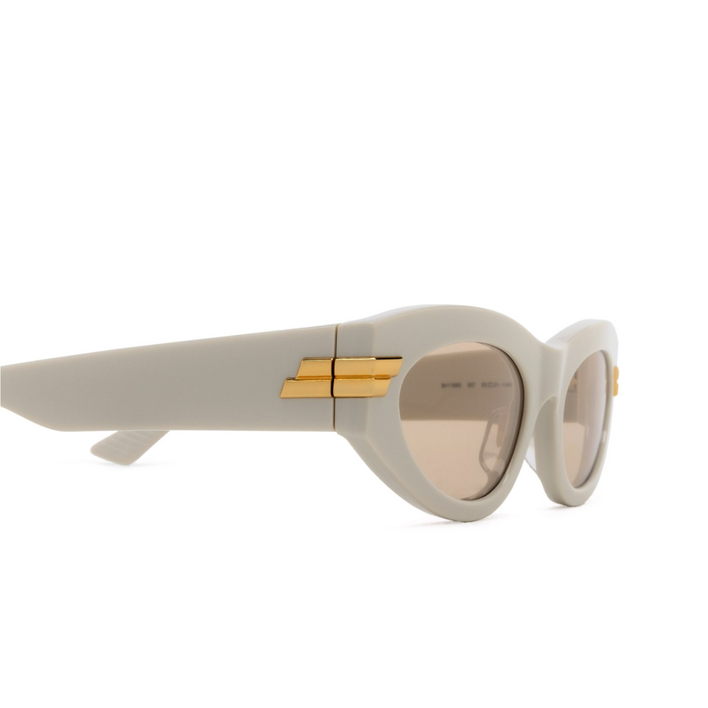 Bottega Veneta BV1189S Sunglasses 007 white - 3/4