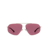 Bottega Veneta BV1194S Sunglasses 003 silver - product thumbnail 1/4