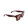 Lunettes de soleil Bottega Veneta BV1212S 004 burgundy - Vignette du produit 2/4