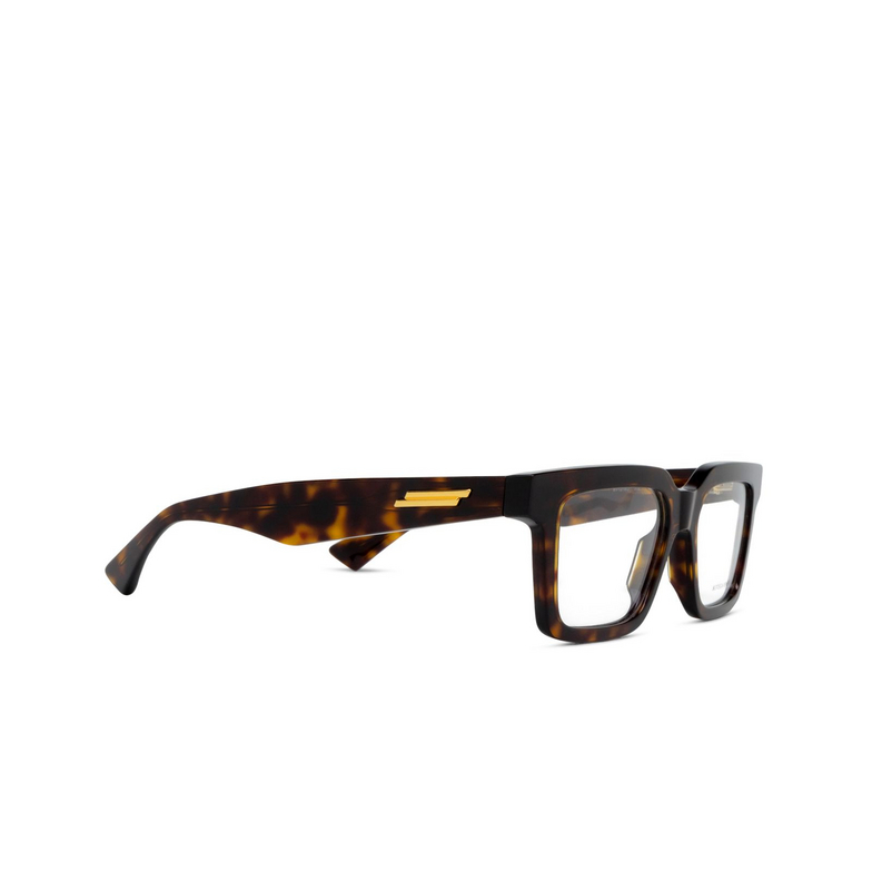 Lunettes de vue Bottega Veneta BV1216O 002 havana - 3/4