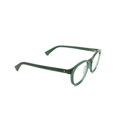 Bottega Veneta BV1225O Eyeglasses 006 green - three-quarters view