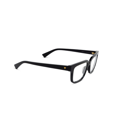 Gafas graduadas Bottega Veneta BV1256O 001 black - Vista tres cuartos