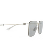 Lunettes de soleil Bottega Veneta BV1267S 003 silver - Vignette du produit 3/4