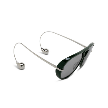 Bottega Veneta BV1273S Sunglasses 008 green - three-quarters view