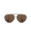 Bottega Veneta BV1273S Sunglasses 009 grey - product thumbnail 1/4