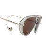 Bottega Veneta BV1273S Sunglasses 009 grey - product thumbnail 3/4