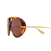 Lunettes de soleil Bottega Veneta BV1274S 003 havana - Vignette du produit 4/5