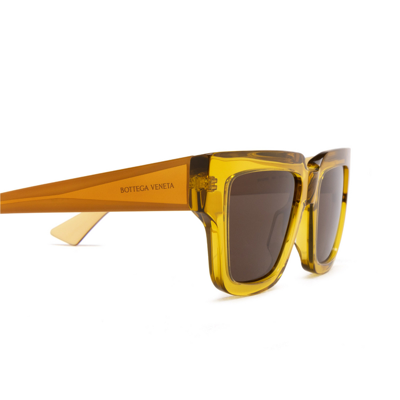 Gafas de sol Bottega Veneta BV1276S 004 yellow - 3/4