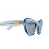 Lunettes de soleil Bottega Veneta BV1282S 003 light blue - Vignette du produit 3/4