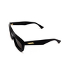Bottega Veneta BV1283S Sunglasses 001 black - product thumbnail 4/6