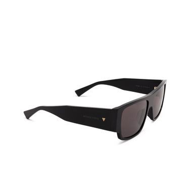 Bottega Veneta BV1286S Sunglasses 001 black - three-quarters view