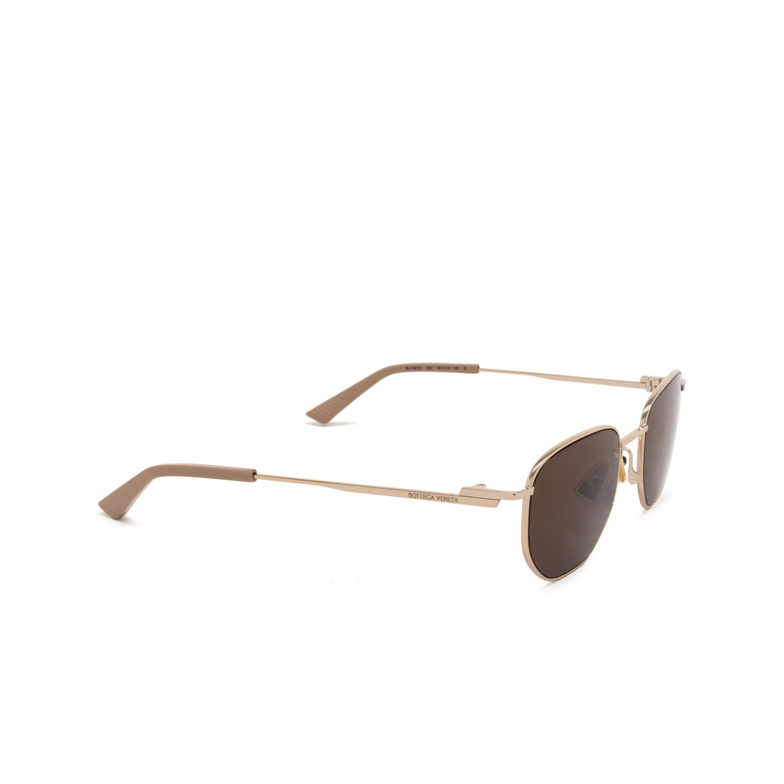 Bottega Veneta BV1301S Sunglasses 002 gold - 2/4