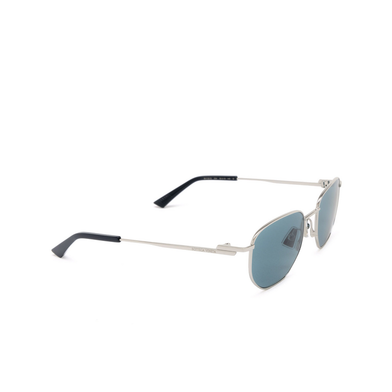 Bottega Veneta BV1301S Sunglasses 004 silver - 2/4