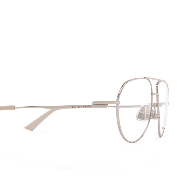 Bottega Veneta BV1302O Eyeglasses 002 silver - 3/5