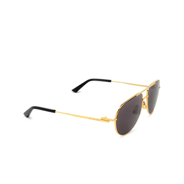 Bottega Veneta BV1302S Sunglasses 001 gold - three-quarters view