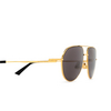 Bottega Veneta BV1302S Sunglasses 001 gold - product thumbnail 3/4