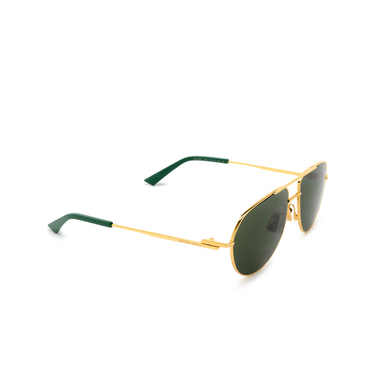Bottega Veneta BV1302S Sonnenbrillen 003 gold - Dreiviertelansicht