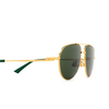Bottega Veneta BV1302S Sunglasses 003 gold - product thumbnail 3/4