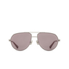 Bottega Veneta BV1302S Sunglasses 004 silver - product thumbnail 1/4