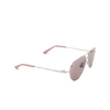 Bottega Veneta BV1302S Sunglasses 004 silver - product thumbnail 2/4