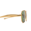 Bottega Veneta BV1305S Sunglasses 001 gold - product thumbnail 3/5