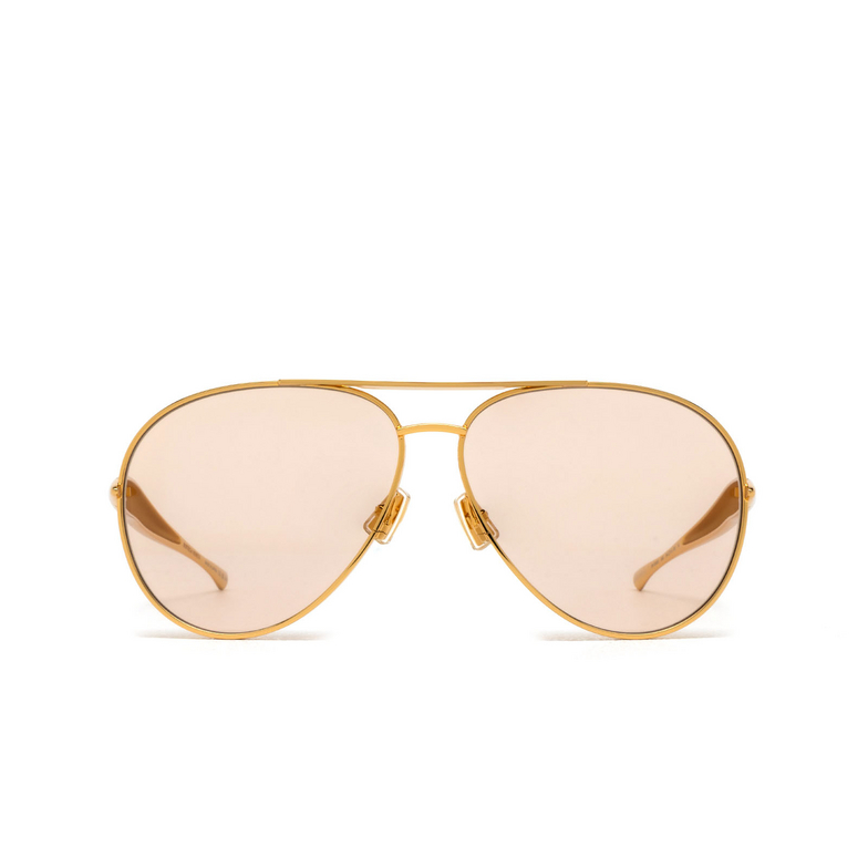 Bottega Veneta BV1305S Sunglasses 002 gold - 1/4