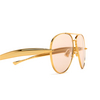 Bottega Veneta BV1305S Sunglasses 002 gold - product thumbnail 3/4