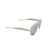Bottega Veneta BV1305S Sunglasses 003 silver - product thumbnail 2/4