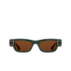 Lunettes de soleil Bottega Veneta BV1308S 003 green - Vignette du produit 1/4