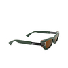 Gafas de sol Bottega Veneta BV1308S 003 green - Miniatura del producto 2/4