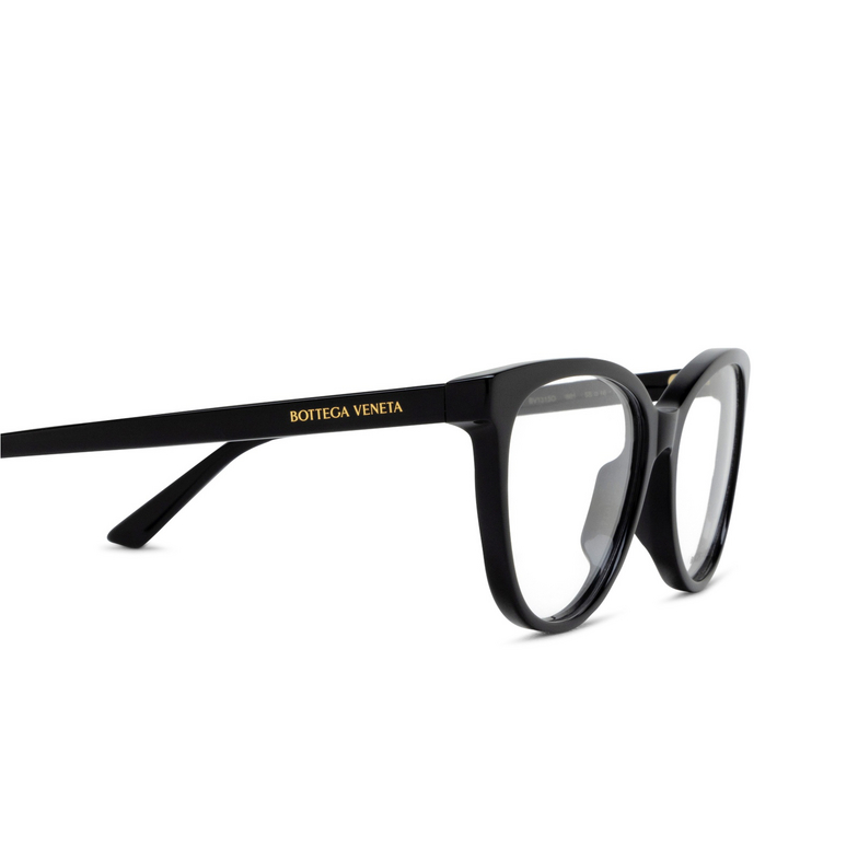 Bottega Veneta BV1313O Eyeglasses 001 black - 3/4