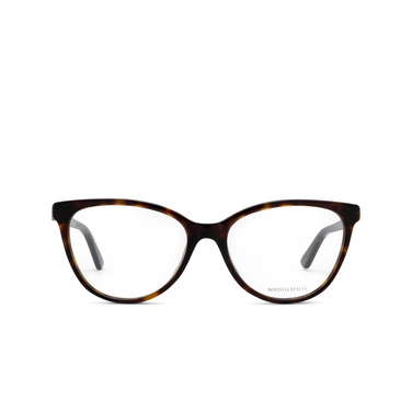 Lunettes de vue Bottega Veneta BV1313O 002 havana - Vue de face